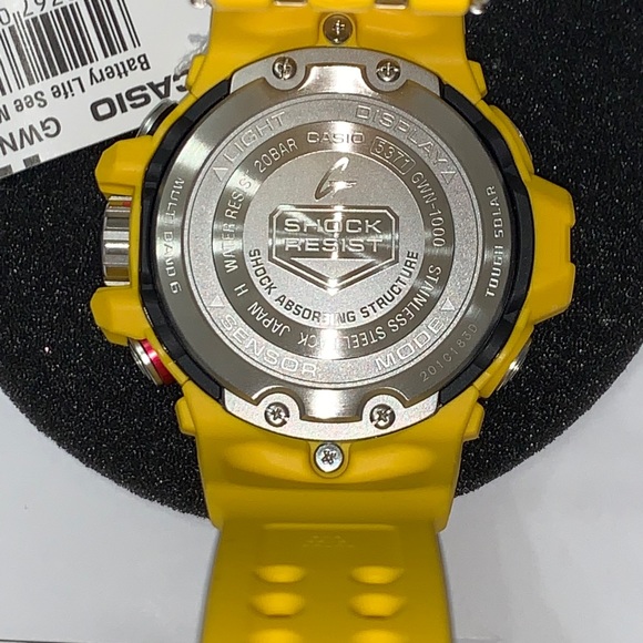 CASIO G SHOCK GulfMaster Atomic Men Watch GWN1000- - Picture 9 of 9